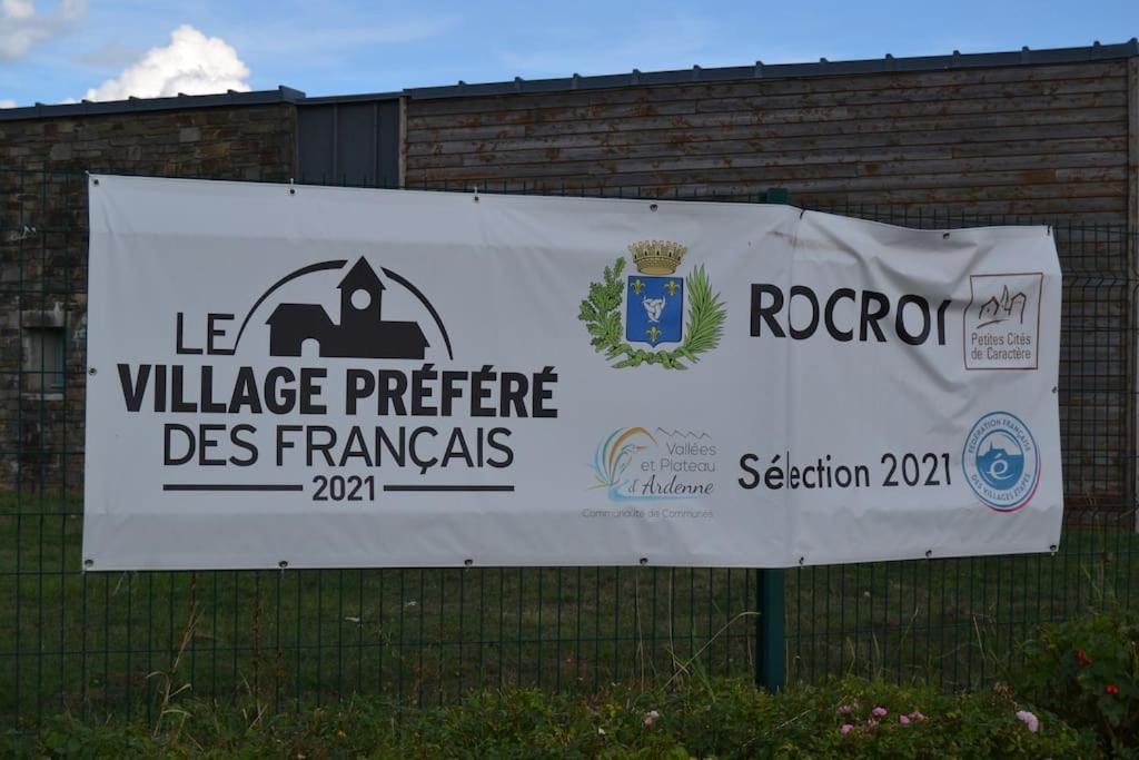 Vila L'Escale Des Remparts Rocroi Exteriér fotografie